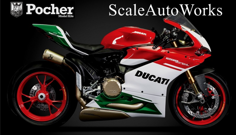 ポケール 1/4ドゥカティ Ducati1299Panigale R Pocher Ducati HK117Panigale Final Edition HK117 1/4 scale
