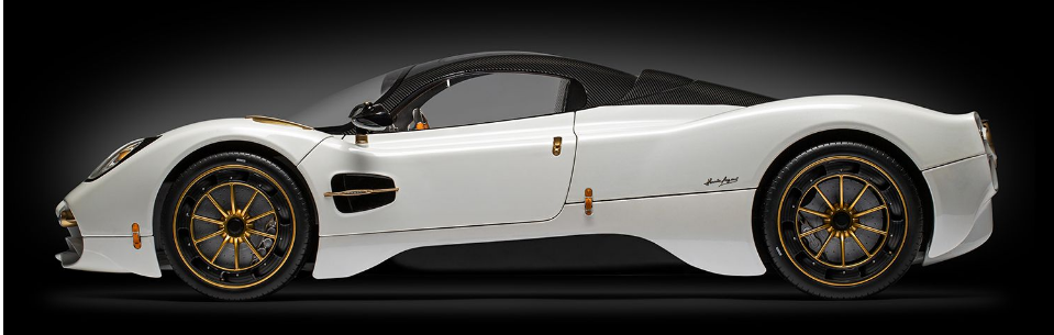 Pocher 1/8 scale Pagani Utopia Bianco Pearla kit HK123