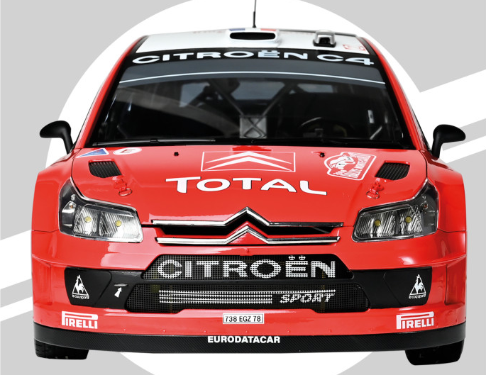 IXO 1/8 scale Citroen C4 WRC (Sebastien Loeb) kit